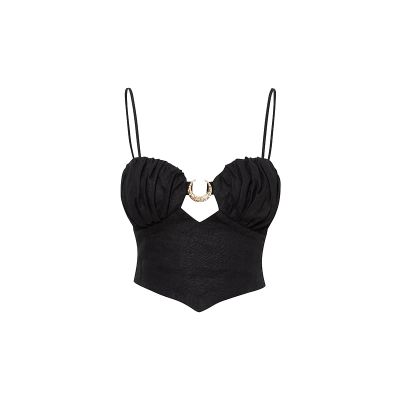 Luna B Veronica Strapless Accessory Top
