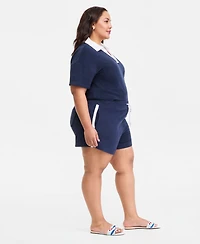 On 34th Trendy Plus Drawstring Shorts, Macy's Exclusive