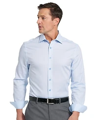 Nick Graham Men's Newbury Text Modern-Fit Dress Shirt