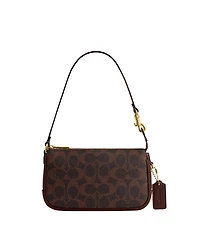 Coach Plaza Mini Signature Canvas Shoulder Bag 18