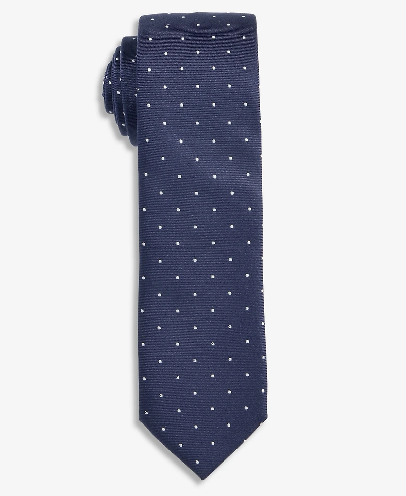 Hugo by Hugo Boss Men's Dot Skinny Silk Tie
