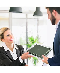 Sorbus Single-Piece Thin Hanging File Organizer Bin Clear Plastic Stackable for Document Storage