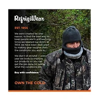RefrigiWear Men's Sherpa-Lined Balaclava - Insulated Full-Face Winter Mask with Thermal Comfort