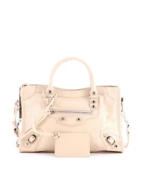 Pre-Owned Balenciaga Small City Classic Studs Bag Leather