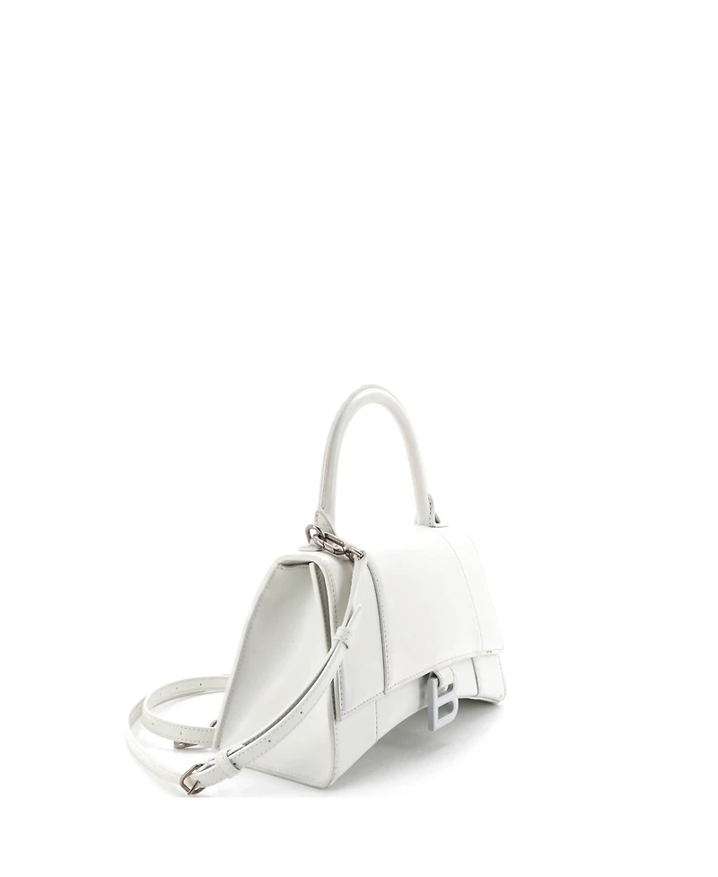 Pre-Owned Balenciaga Small Hourglass Top Handle Bag Leather