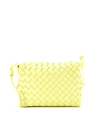 Pre-Owned Bottega Veneta Small Loop Crossbody Bag Intrecciato Nappa