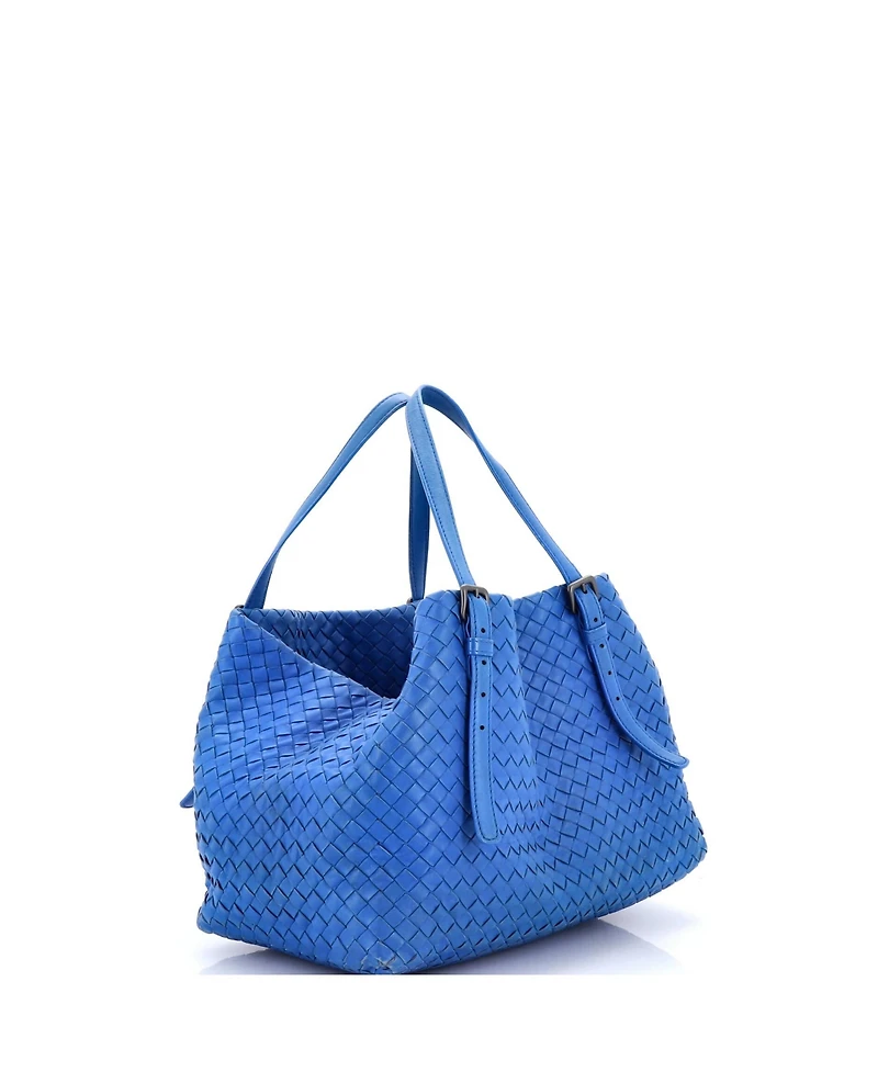 Pre-Owned Bottega Veneta Medium A-Shape Tote Intrecciato Nappa