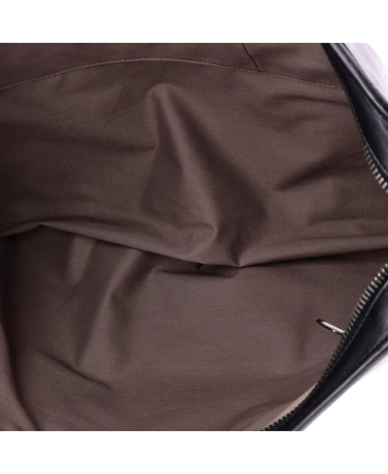 Pre-Owned Bottega Veneta Shoulder Briefcase Intrecciato Leather