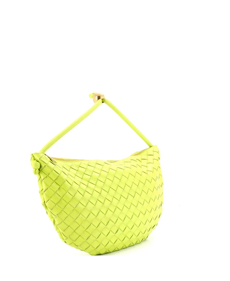 Pre-Owned Bottega Veneta Medium Turn Pouch Intrecciato Nappa