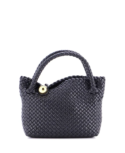 Pre-Owned Bottega Veneta Small Tosca Bag Intrecciato Leather