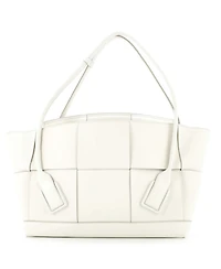 Pre-Owned Bottega Veneta Large Arco Bag Maxi Intrecciato Leather