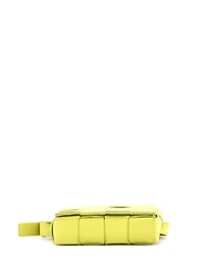 Pre-Owned Bottega Veneta Cassette Belt Bag Maxi Intrecciato Leather
