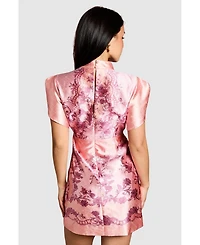 Coast Women's Floral Tulip Sleeve Mini Dress