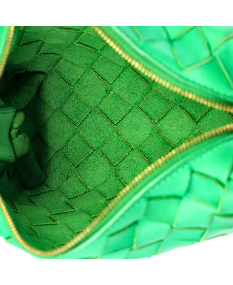Pre-Owned Bottega Veneta Mini Loop Crossbody Bag Intrecciato Nappa