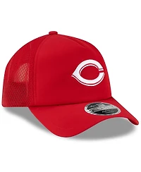 New Era Men's Cincinnati Reds 2026 Batting Practice Apex 9FORTY Adjustable Trucker Hat