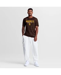 Nike Men's Brown San Diego Padres Authentic Collection Velocity Dri-fit T-Shirt
