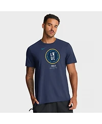 Nike Men's Navy Philadelphia Phillies City Connect Wordmark T-Shirt