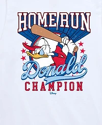 Disney Boys' 8-20 Home Run Donald Short-Sleeve Graphic T-Shirt