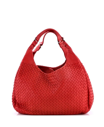 Pre-Owned Bottega Veneta Large Campana Hobo Intrecciato Nappa