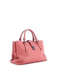Pre-Owned Bottega Veneta Medium Roma Bag Intrecciato Nappa