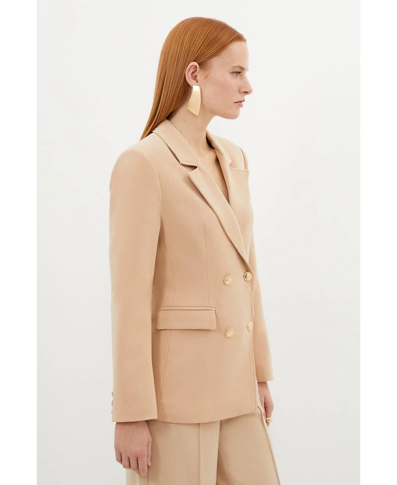 Karen Millen Women's Tailored Doubled Breasted Blazer