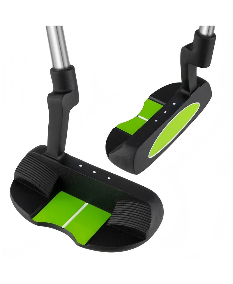 Hongge Junior Mallet Putter Individual Gold Club for 8-10 years old Kids