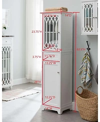 Kings Brand Furniture Bathroom Cabinet