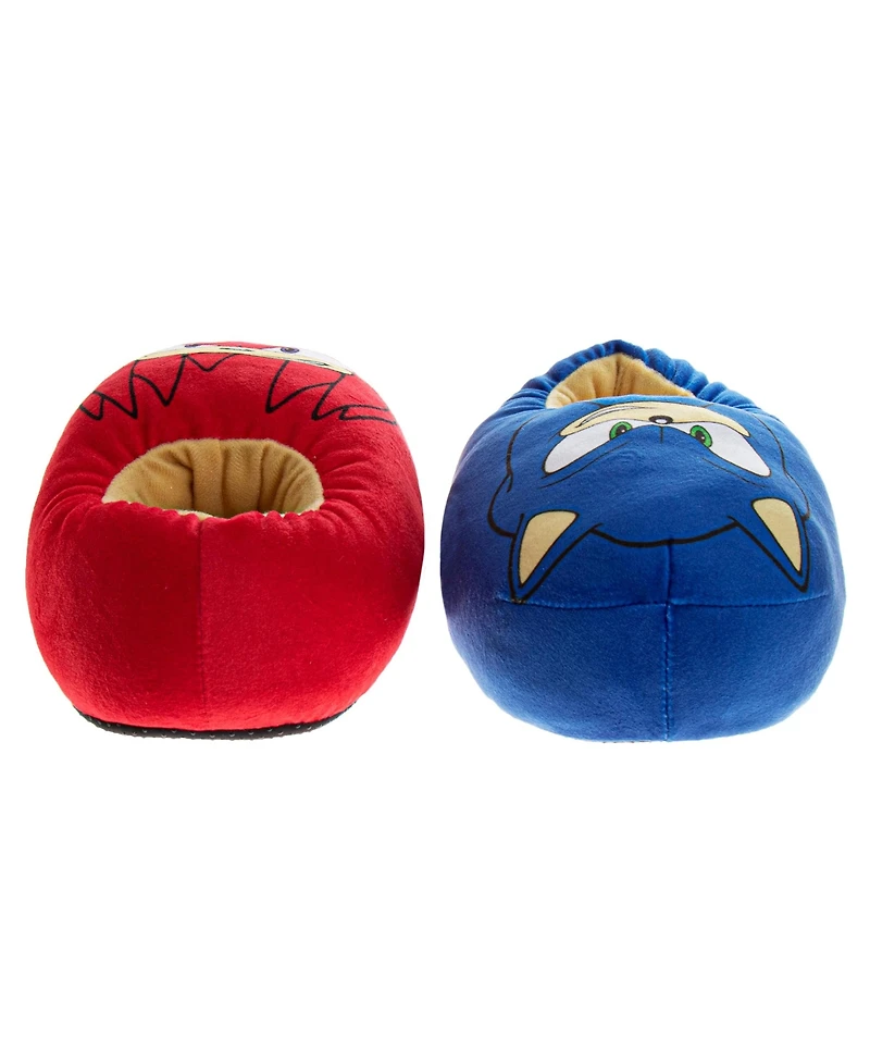Sonic The Hedgehog Little Kid & Big Lightweight Plush Warm House Slippers