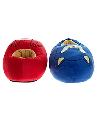 Sonic The Hedgehog Little Kid & Big Lightweight Plush Warm House Slippers