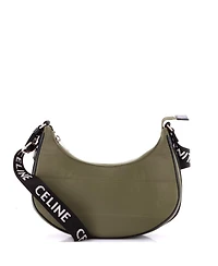 Pre-Owned Celine Ava Shoulder Bag Quilted Nylon