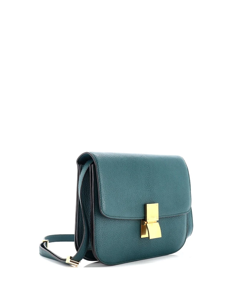 Pre-Owned Celine Medium Classic Box Bag Grainy Leather