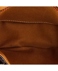 Pre-Owned Celine Medium Folco Bag Triomphe Coated Canvas