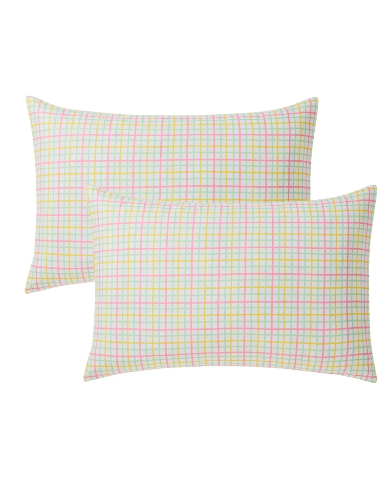 Hallmark Chromatic Grid 3-Pc. Sheet Set, Twin
