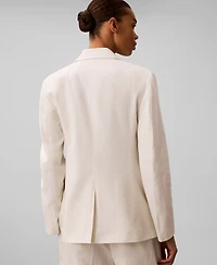 Calvin Klein Women's Classic Fit Long-Sleeve Blazer