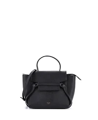 Pre-Owned Celine Nano Belt Bag Textured Leather