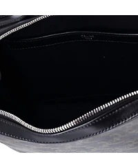 Pre-Owned Celine Messenger Box Bag Triomphe Coated Canvas