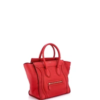 Pre-Owned Celine Mini Luggage Bag Grainy Leather