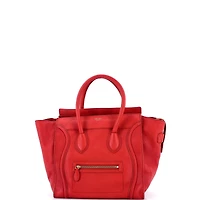 Pre-Owned Celine Mini Luggage Bag Grainy Leather