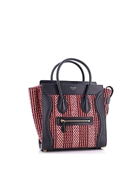 Pre-Owned Celine Micro Luggage Bag Tweed