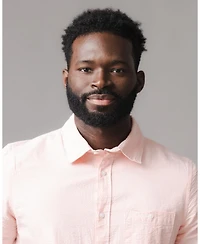 Hope & Henry Men's and Organic Short Sleeve Seersucker Shirt