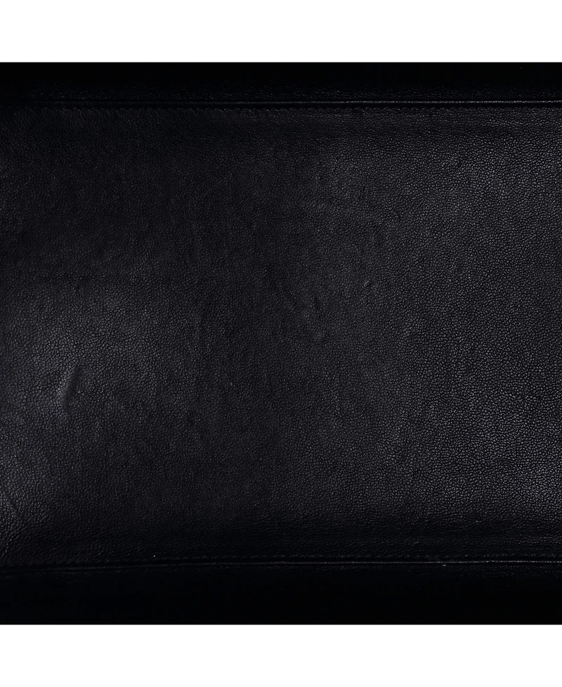 Pre-Owned Celine Mini Tricolor Luggage Bag Canvas and Leather