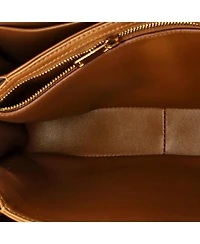 Pre-Owned Celine Medium Triomphe Shoulder Bag Canvas with Leather