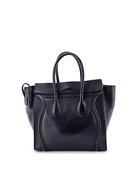 Pre-Owned Celine Micro Luggage Bag Grainy Leather