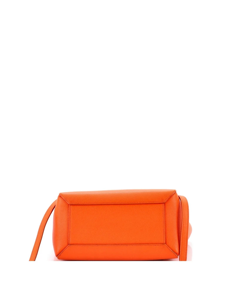 Pre-Owned Celine Micro Belt Bag Textured Leather