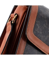 Pre-Owned Celine Medium Triomphe Shoulder Bag Triomphe Coated Canvas