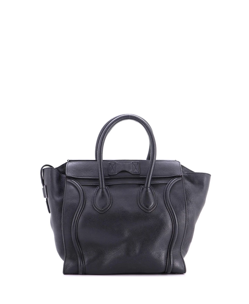 Pre-Owned Celine Mini Luggage Bag Grainy Leather