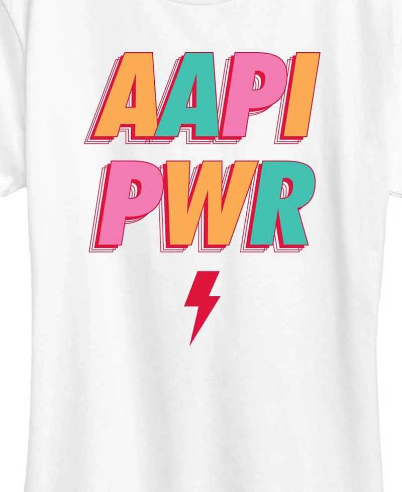 Hybrid Apparel Plus Instant Message Aapi Power Graphic T-Shirt