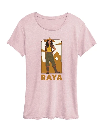 Hybrid Apparel Plus Disney Princess Raya Graphic T-Shirt