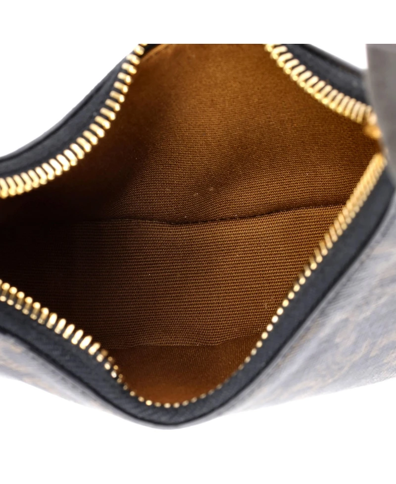 Pre-Owned Celine Mini Ava Bag Triomphe Coated Canvas