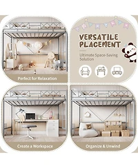 gaomon Twin Xl Velvet Upholstered Bed Frame with Headboard, Platform Bed with Wood Slats Support, No Box Spring, Noise Free